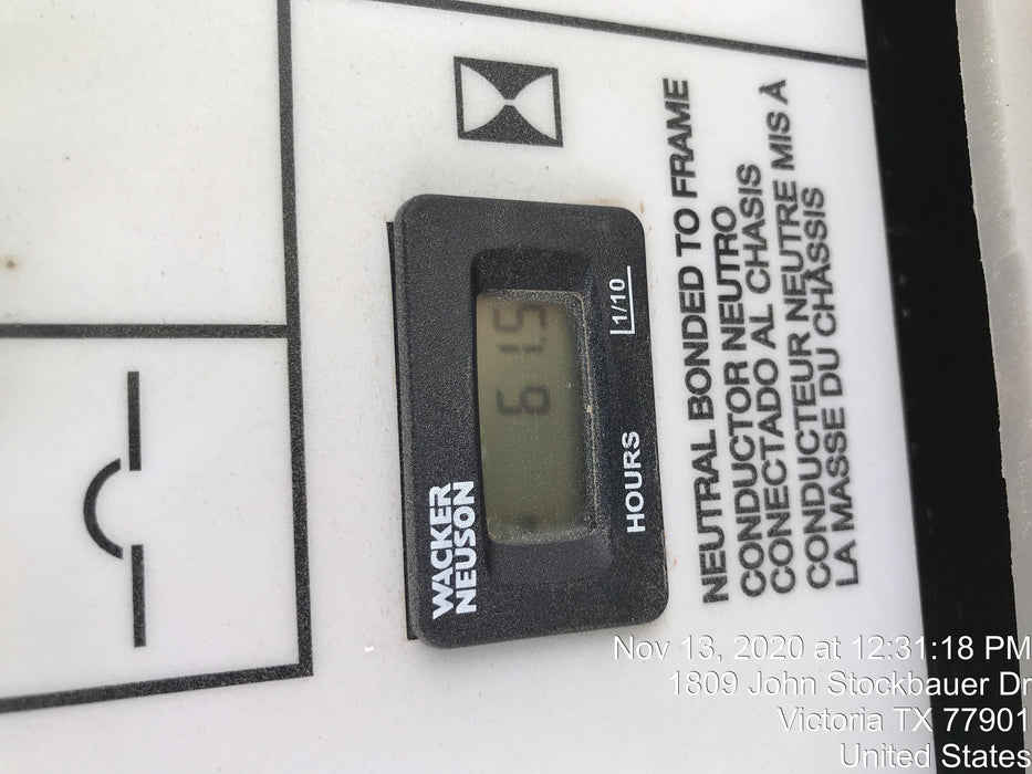 2019 Wacker Neuson LTV6K-LED LTV6K Light Tower, LED 300W, Telematics EQ SH Kubota