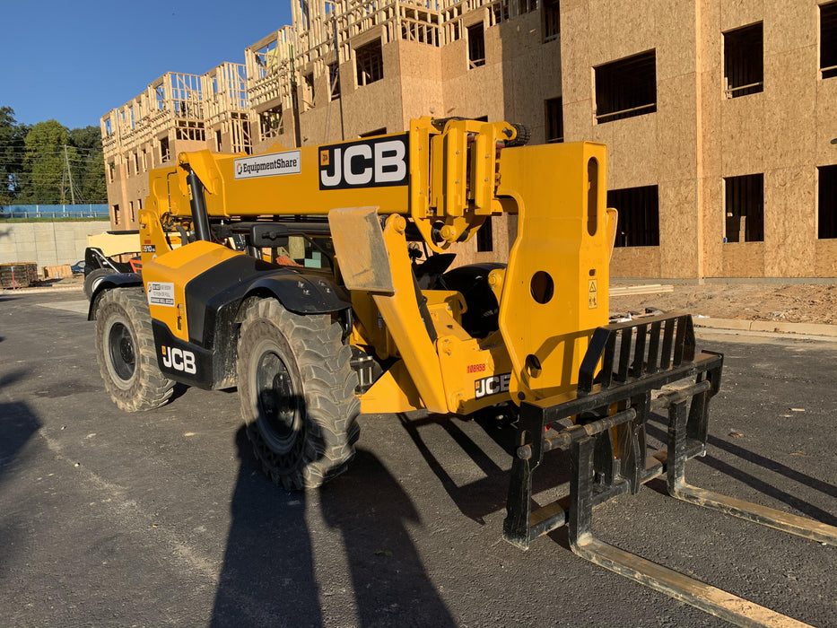 2020 JCB 510-56 Canopy, Solid Tires, Work Lights, Beacon, Aux Hydraulics, Back up Alarm, Lifting Eye, ES Decals