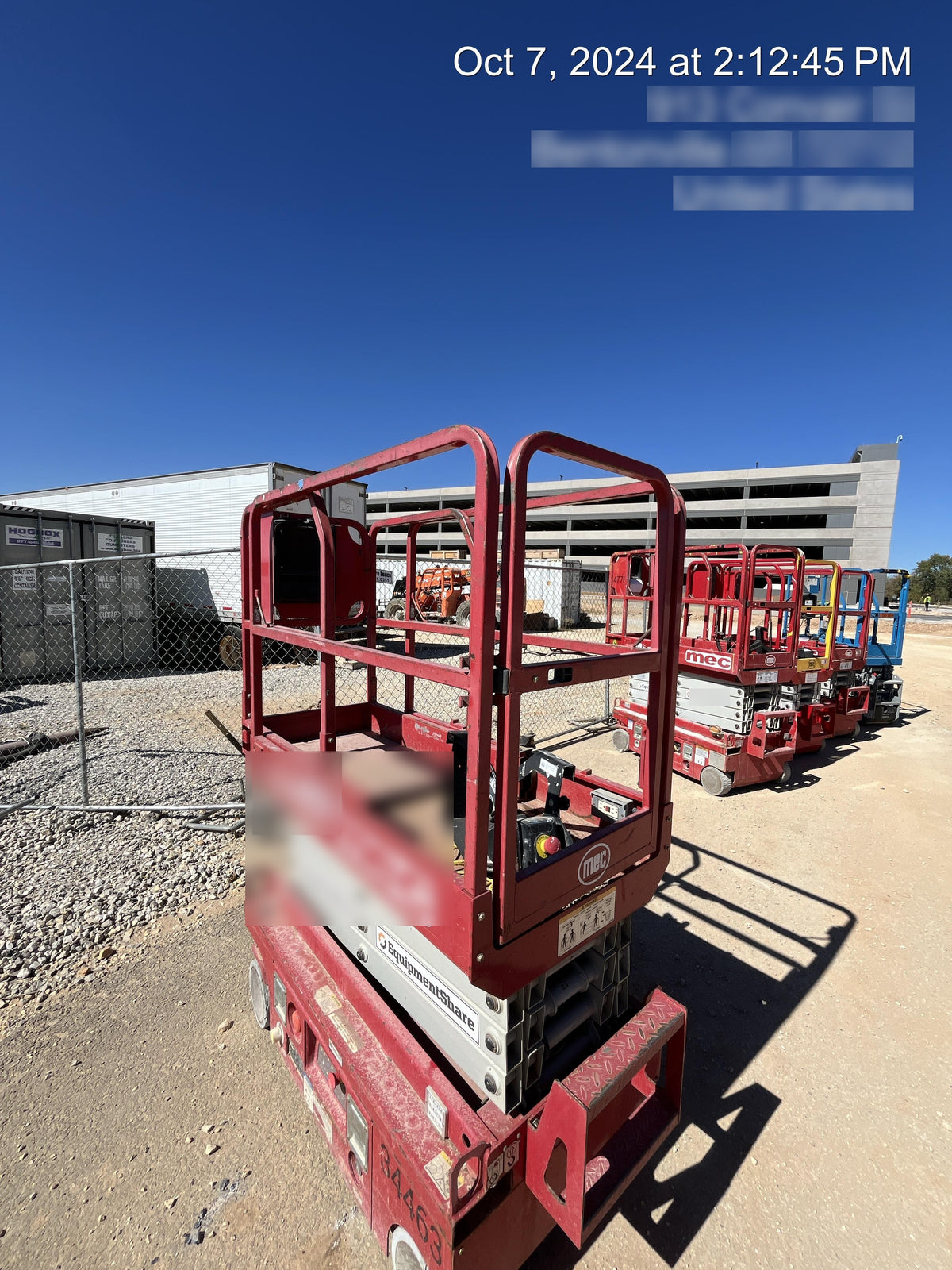 2019 MEC 1330SE Motion Alarm, Beacon, Includes MachineLink keypad and telematics device