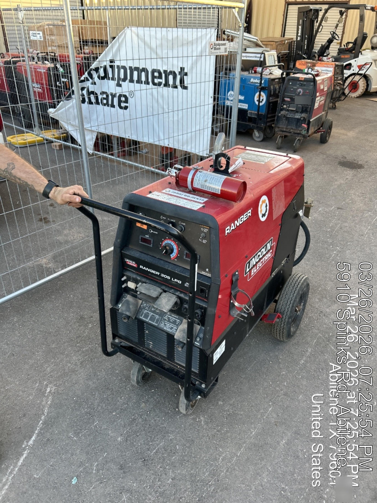 2024 Lincoln Electric Ranger 305 LPG Ranger 305 LPG (KOHLER) ONEPAK K5168-1 Red