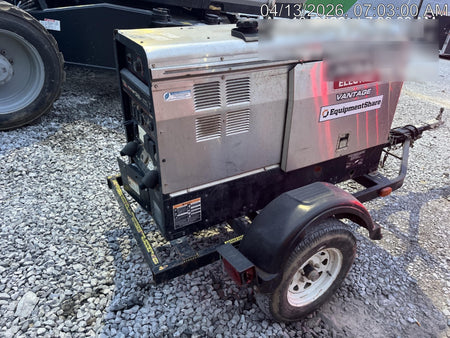 2020 Lincoln Electric Vantage 322 Welder Ready-Pak 3, w/ GPS & Decals (includes trailer, cable rack, fender light kit)
