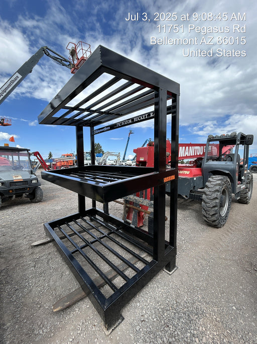 2025 FLUID POWER SUPPORT Excavator Bucket Rack