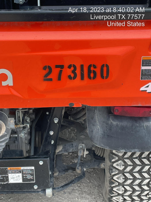 2022 KUBOTA RTV-X1140W-H (Canopy)