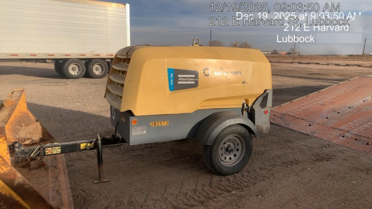 2022 ATLAS COPCO XAS188 CWK