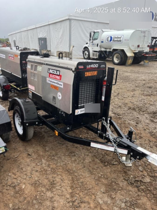 2024 Lincoln Electric LE400 Kubota V1505, Trlr, Cable Rack, Light Kit, ES Decals, T3