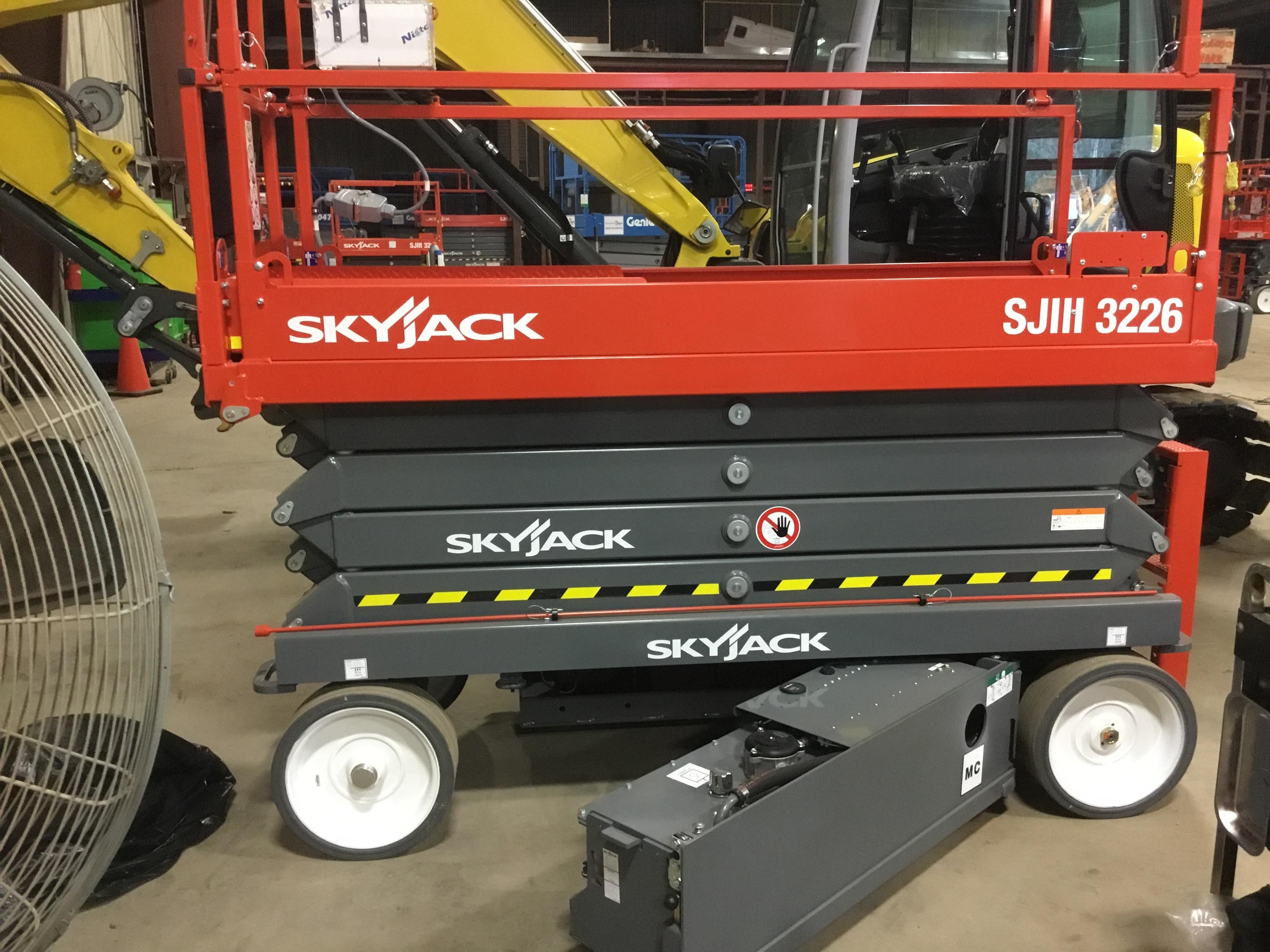 2017 Skyjack SJIII-3226 Skyjack SJ3226, Trojan Battery Set, Extended Warranty 5yr/5k hr