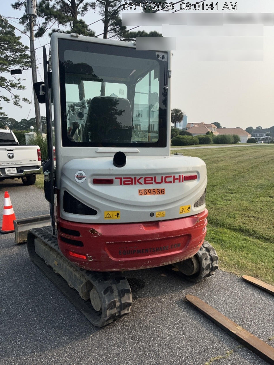 2025 TAKEUCHI TB235-2CR