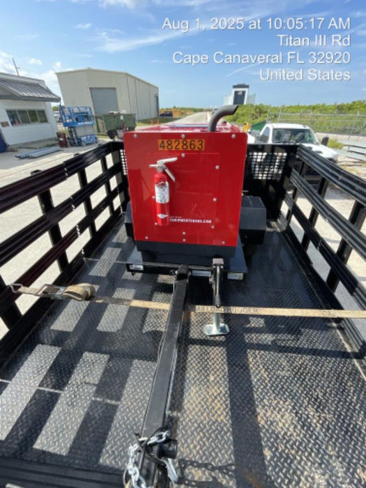 2024 Shindaiwa DGW400DML Kubota D902 Engine, 23 HP, Dual Op Welder, Wire, Arc, Droop Stick, Tig, and CC Stick Functionality, Simulphase, 3 Phase and 1 Phase Gen Output, Single Axle NB Trlr, Slr Trckl Chrg 12V 12W, Fire Ext, T3