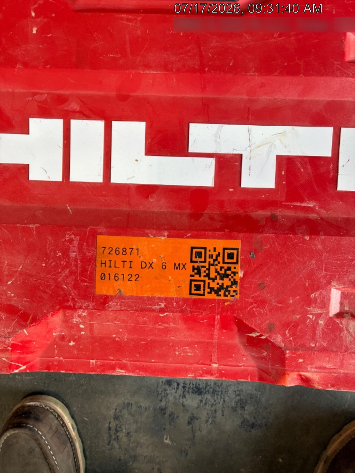 2026 HILTI DX 6 MX
