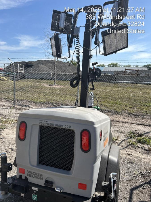 2024 Wacker Neuson LTT4 Diesel, Kohler KDW702, Deep Sea Controller, Auto Start, LED 320W, Bypass Outlet, T3