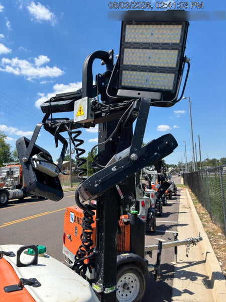 2024 Generac MLT2 Diesel, Flex Switch 120V Input, Powerzone Controller, 
(4) 320W LED Lights, 4kW Generator, 39.9 Gal Fuel Tank, 2" Ball, T3