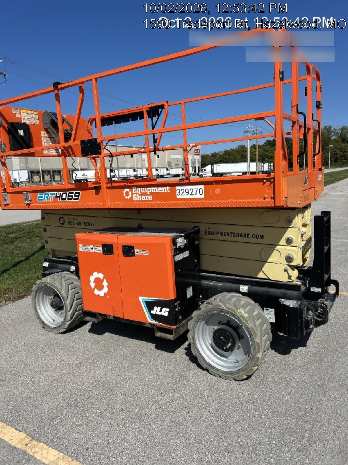 2023 JLG ERT4069