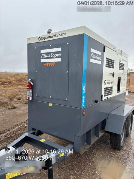 2022 ATLAS COPCO QAS 125