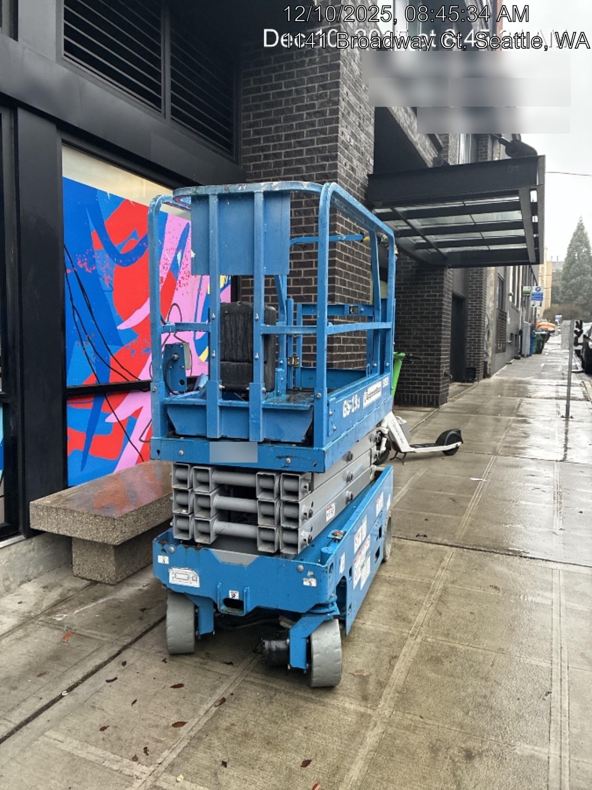 2019 Genie GS-1930 Half Height Swing Gate, 800W Inverter