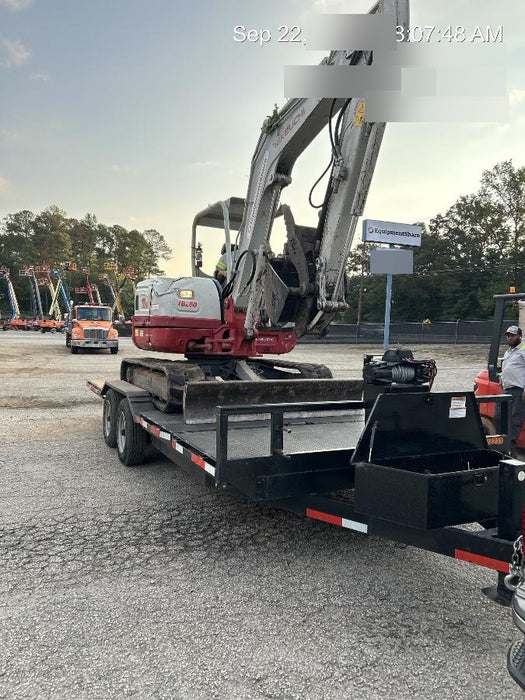 2019 Takeuchi TB260 Canopy, Standard Blade, Auxiliary hydraulics Manual QC, Hydraulic thumb, 12" ,18", 24" Bucket