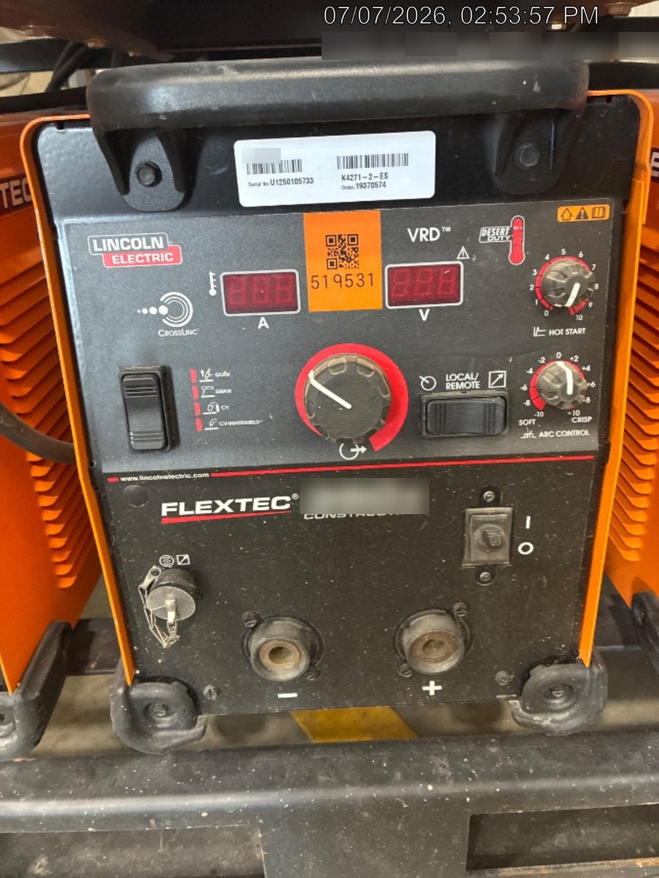 2025 LINCOLN ELECTRIC FLEXTEC 350X