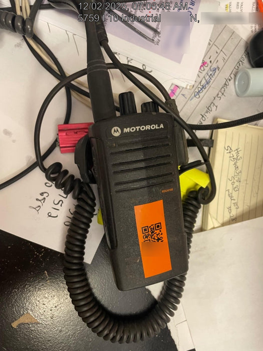 2020 MOTOROLA RDU4100