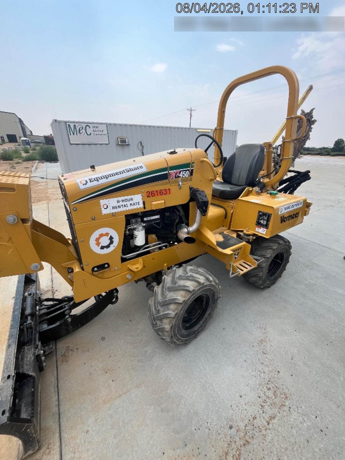 2022 VERMEER RTX450