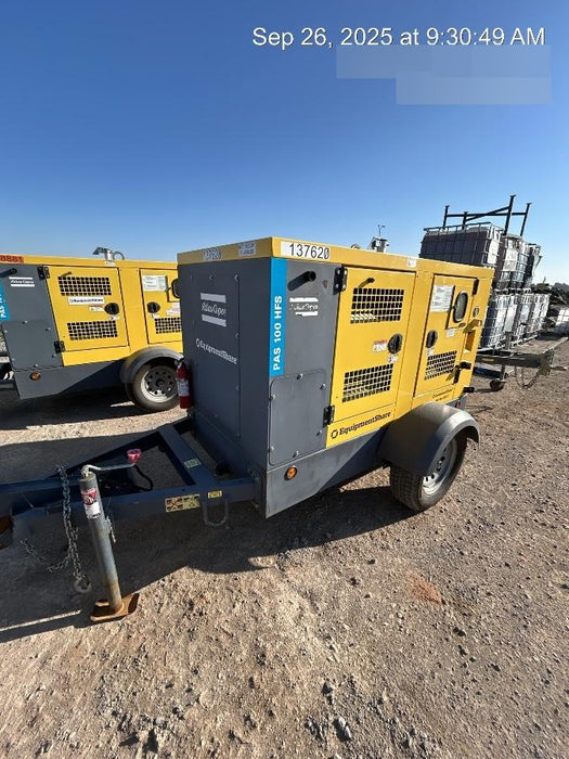 2021 ATLAS COPCO PAS 100 HF CS Enclosed