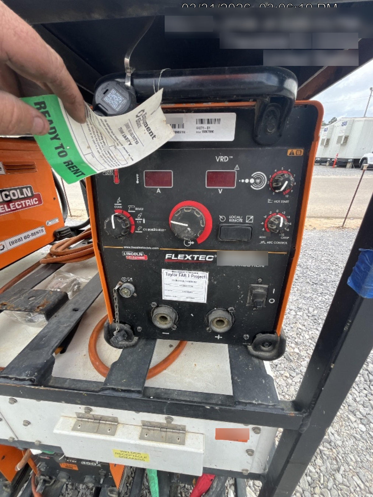 2020 LINCOLN ELECTRIC FLEXTEC 350X