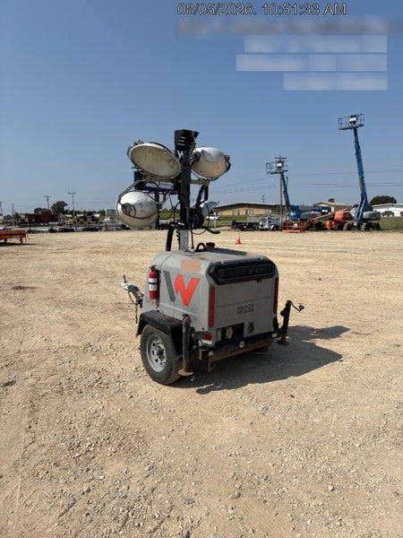 2019 Wacker Neuson LTV6L-MH Wacker Neuson LTV6L Mobile Light Tower w/Fuel Level Sensor Installed