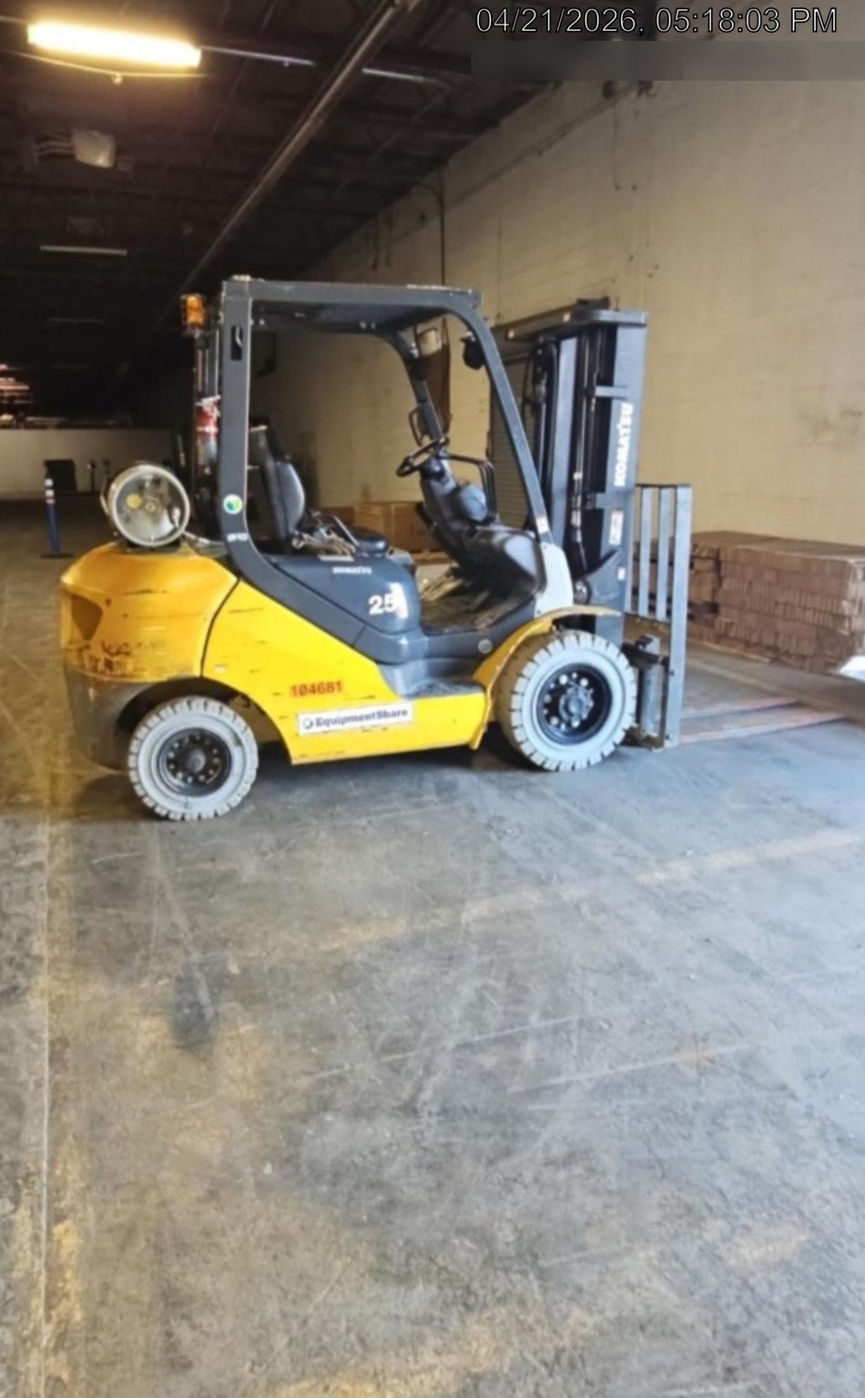 2020 KOMATSU FG25T-16