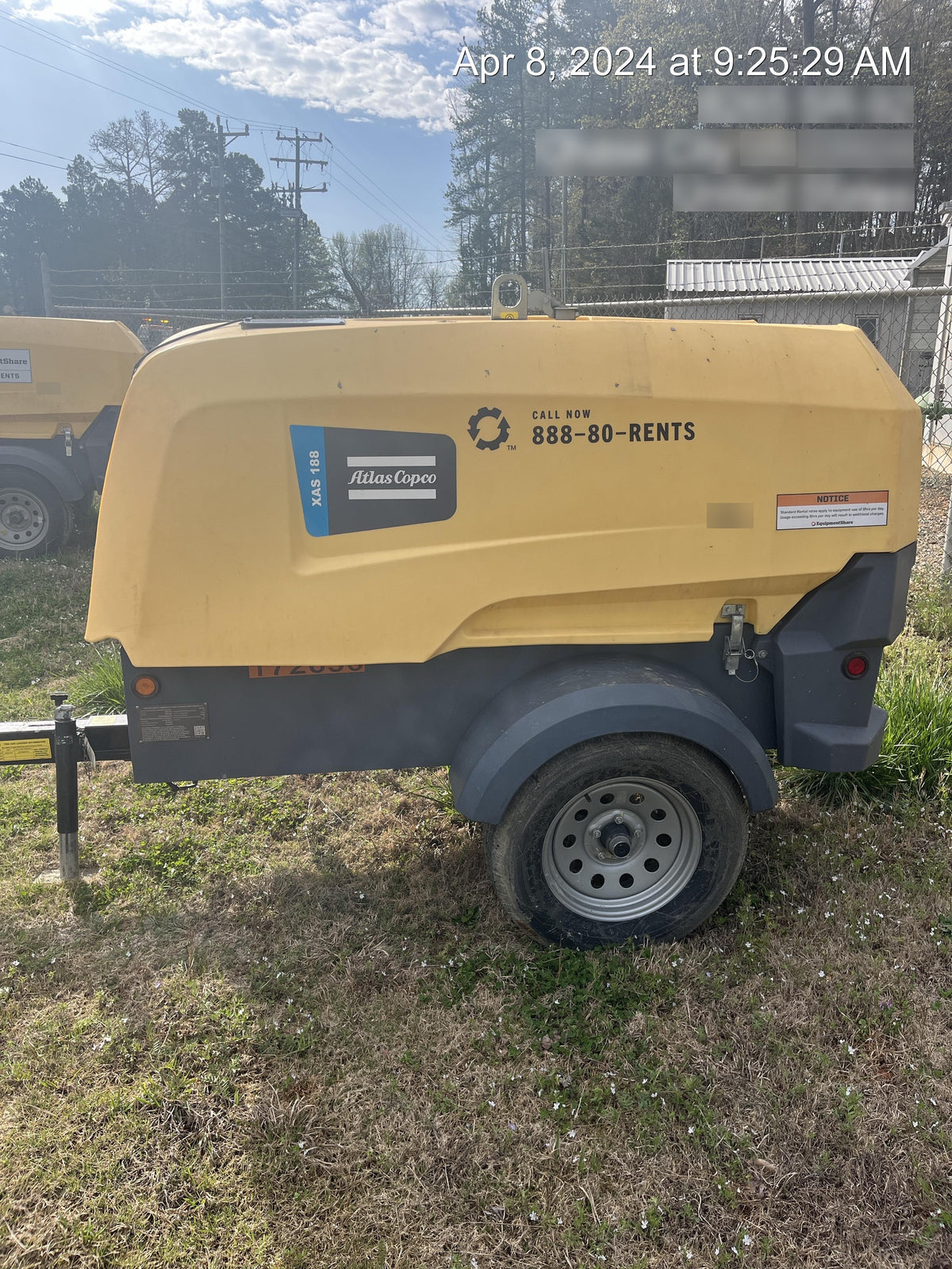 2021 ATLAS COPCO XAS188 CWK