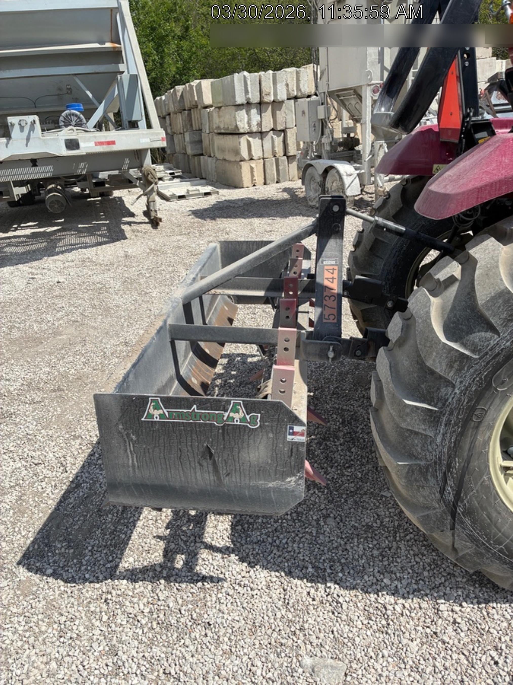 2025 ARMSTRONG AG MBB6 6' Box Blade