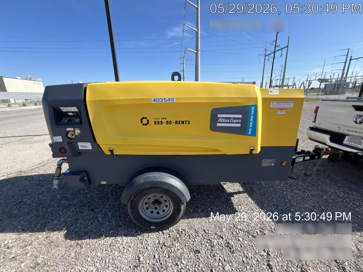 2024 ATLAS COPCO XAS 400-200 PACE PFF