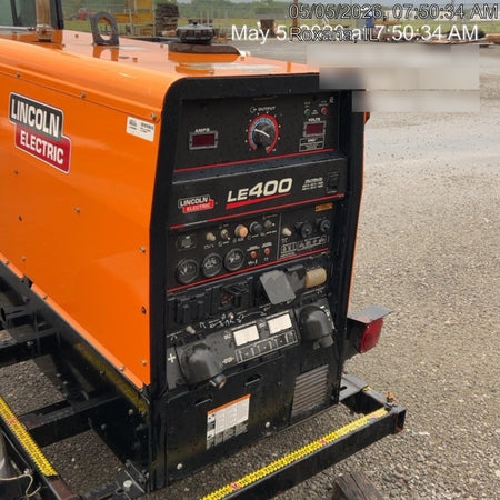 2022 Lincoln Electric LE400 Kubota V1505, Trlr, Cable Rack, Light Kit, ES Decals, T3