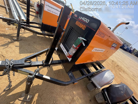 2022 Lincoln Electric LE400 Kubota V1505, Trlr, Cable Rack, Light Kit, ES Decals, T3
