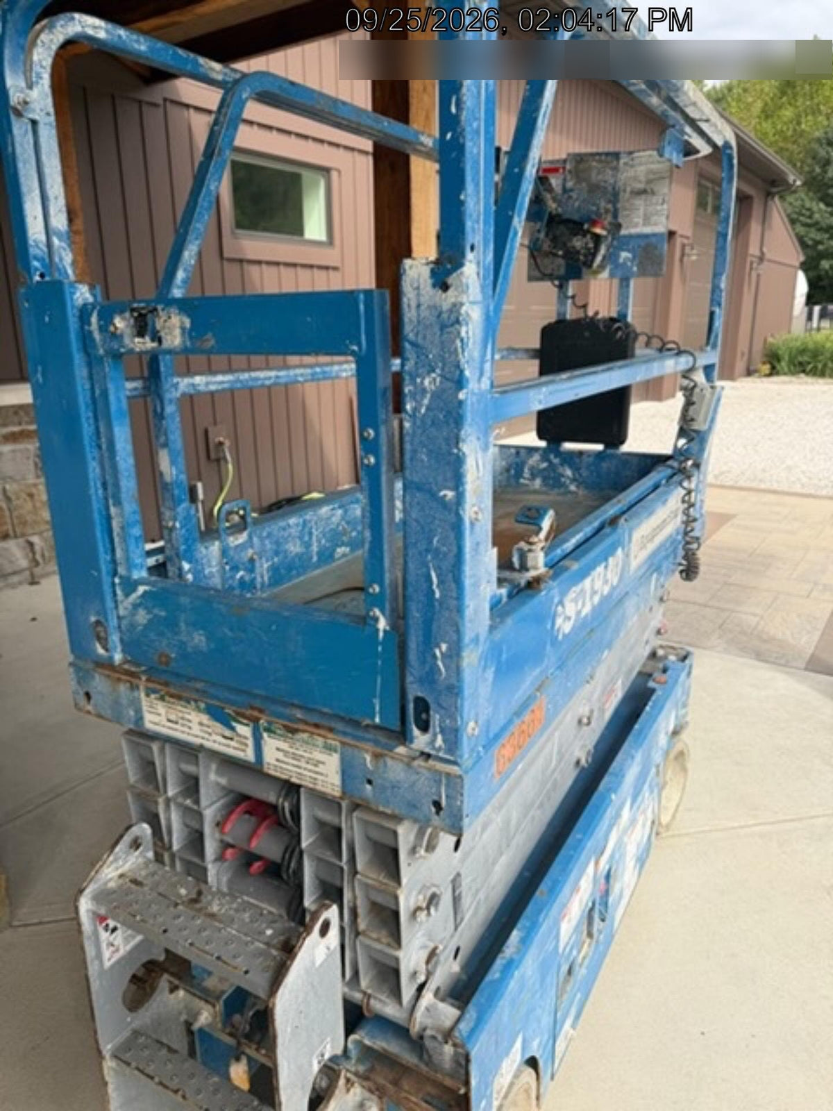 2020 Genie GS-1930 Solid Non Marking Tires, Beacon, Folding rails with half height swing gate