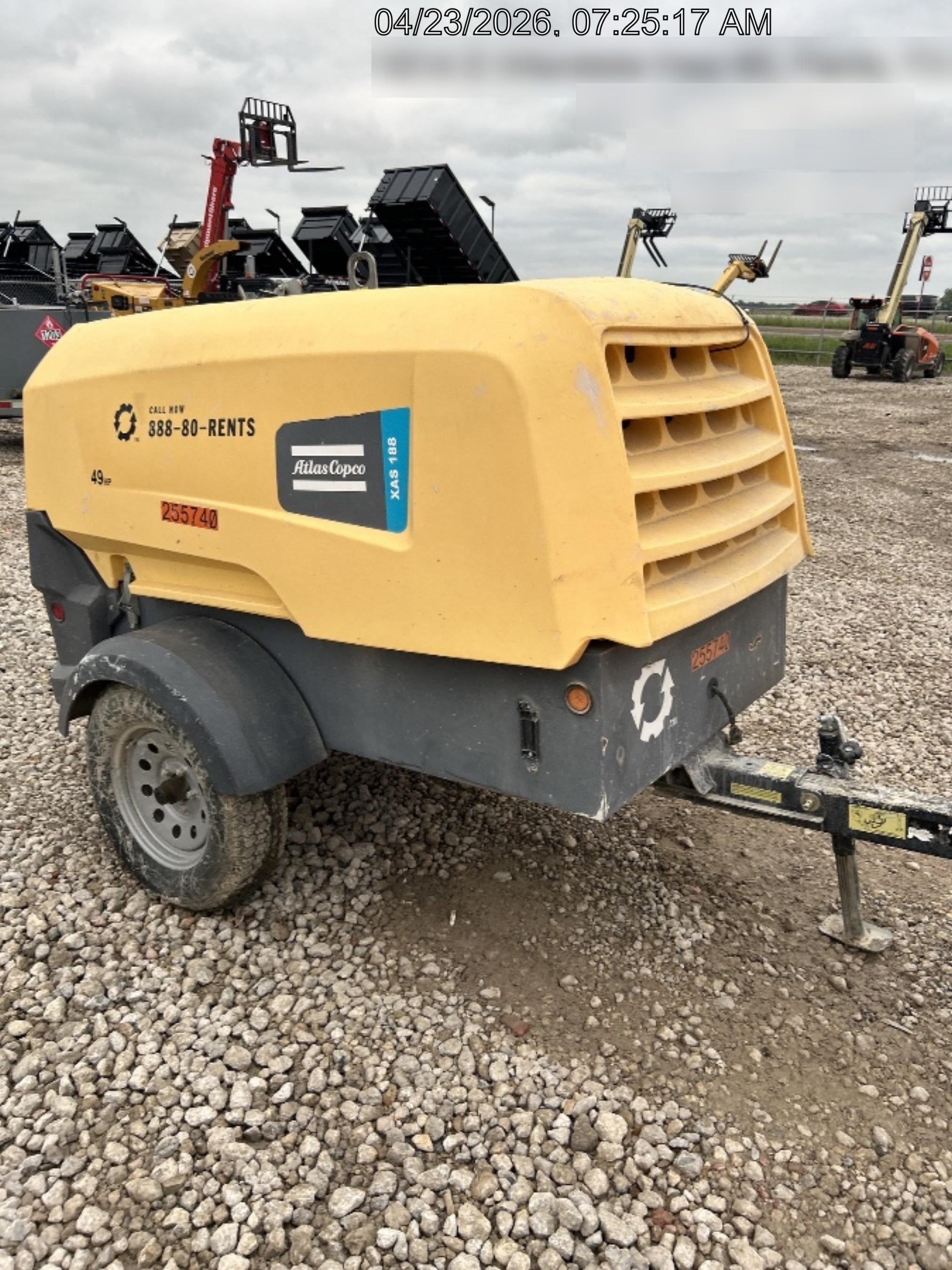 2022 ATLAS COPCO XAS188 CWK