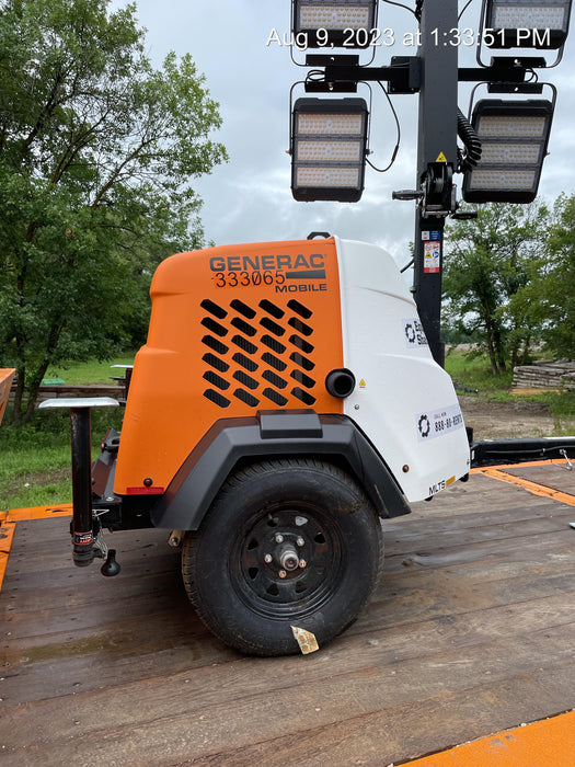 2023 Generac MLT2 Diesel, Flex Switch 120V Input, Powerzone Controller, (4) 320W LED Lights, 4kW Generator, 39.9 Gal Fuel Tank, 2" Ball, T3