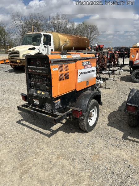 2021 Lincoln Electric Vantage 322 Vantage 322 Ready Pak 3 w/ Decals, ORANGE (includes trailer, cable rack, fender light kit) NO Telematics