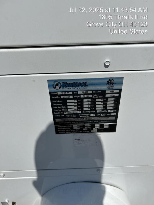 2023 KWIKOOL KPO5-43H