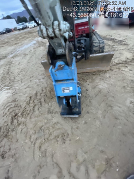 2022 OKADA 12" Plate Compactor - Mini Excavator