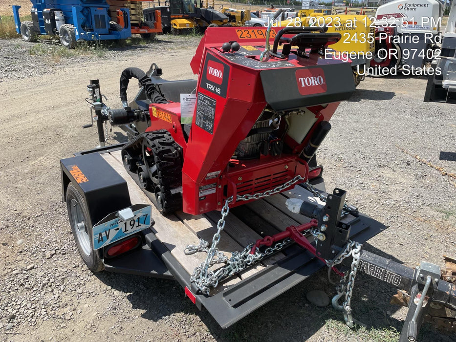 2022 TORO TRX-16