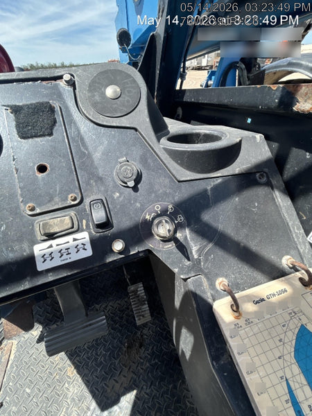 2016 Genie GTH-1056 Genie GTH1056, Solid Tires, 60" carriage, Open ROPS