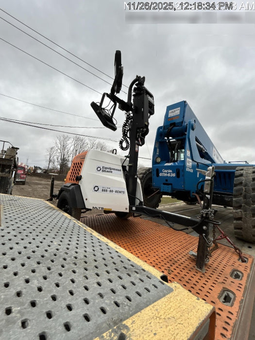 2024 Generac MLT2 Diesel, Flex Switch 120V Input, Powerzone Controller, 
(4) 320W LED Lights, 4kW Generator, 39.9 Gal Fuel Tank, 2" Ball, T3