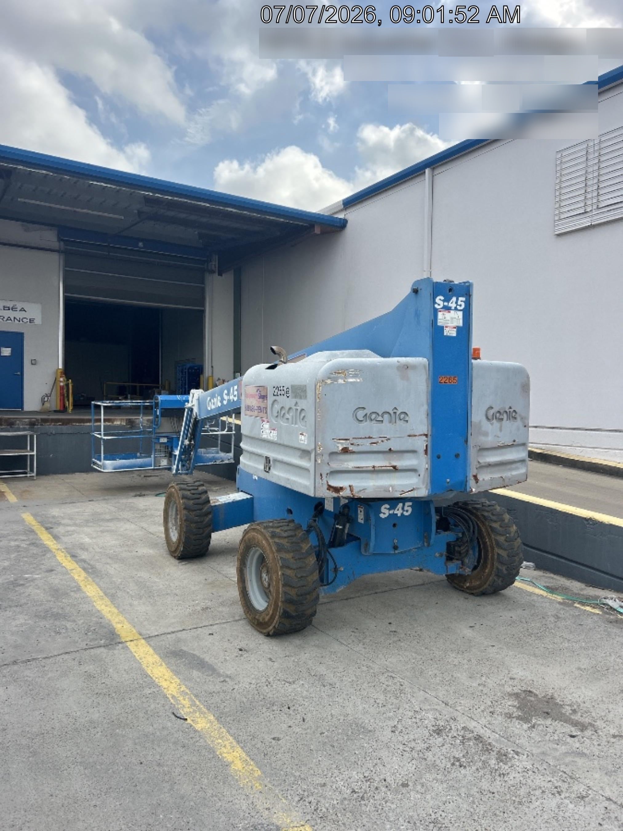 2016 GENIE S-45