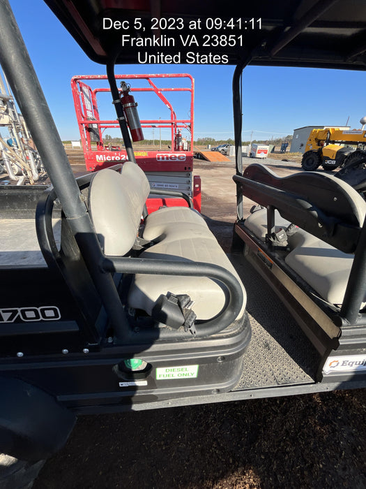 2023 Club Car CA1700D Canopy, Diesel, 4 Passenger