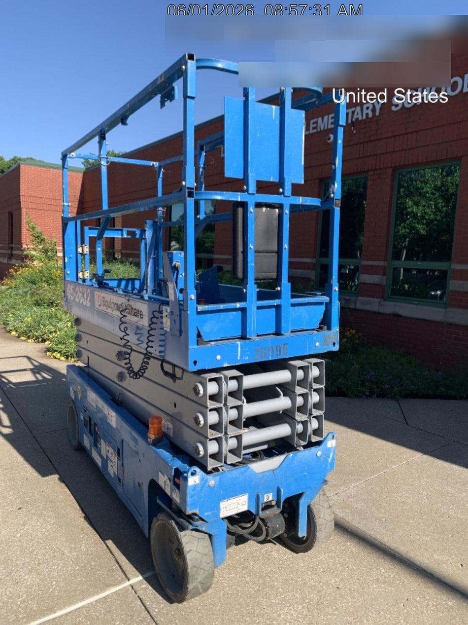 2019 Genie GS-2632 Folding Rails, Swing Gate, EE Rated