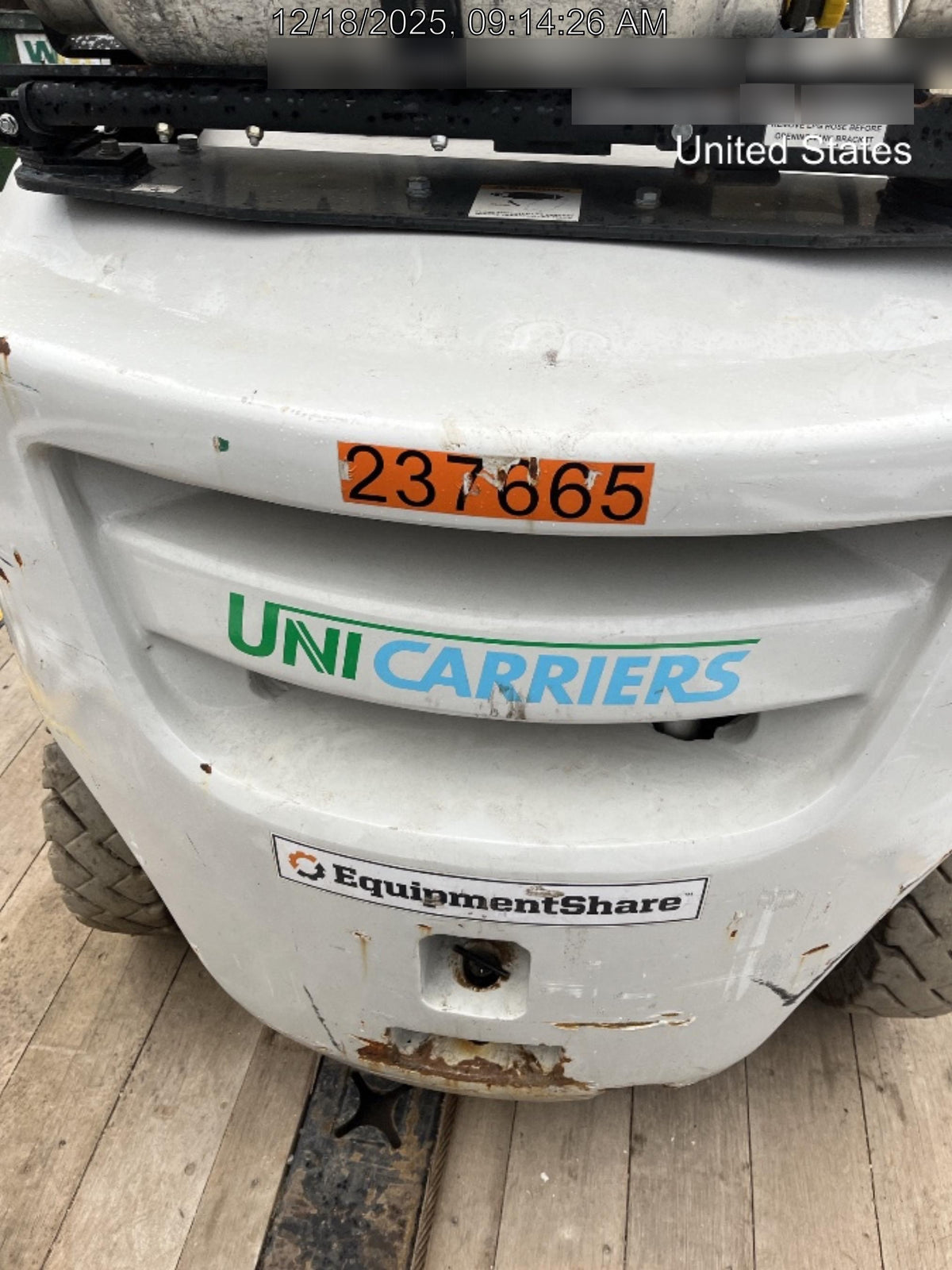 2022 UNICARRIER MJ1F4A35DV