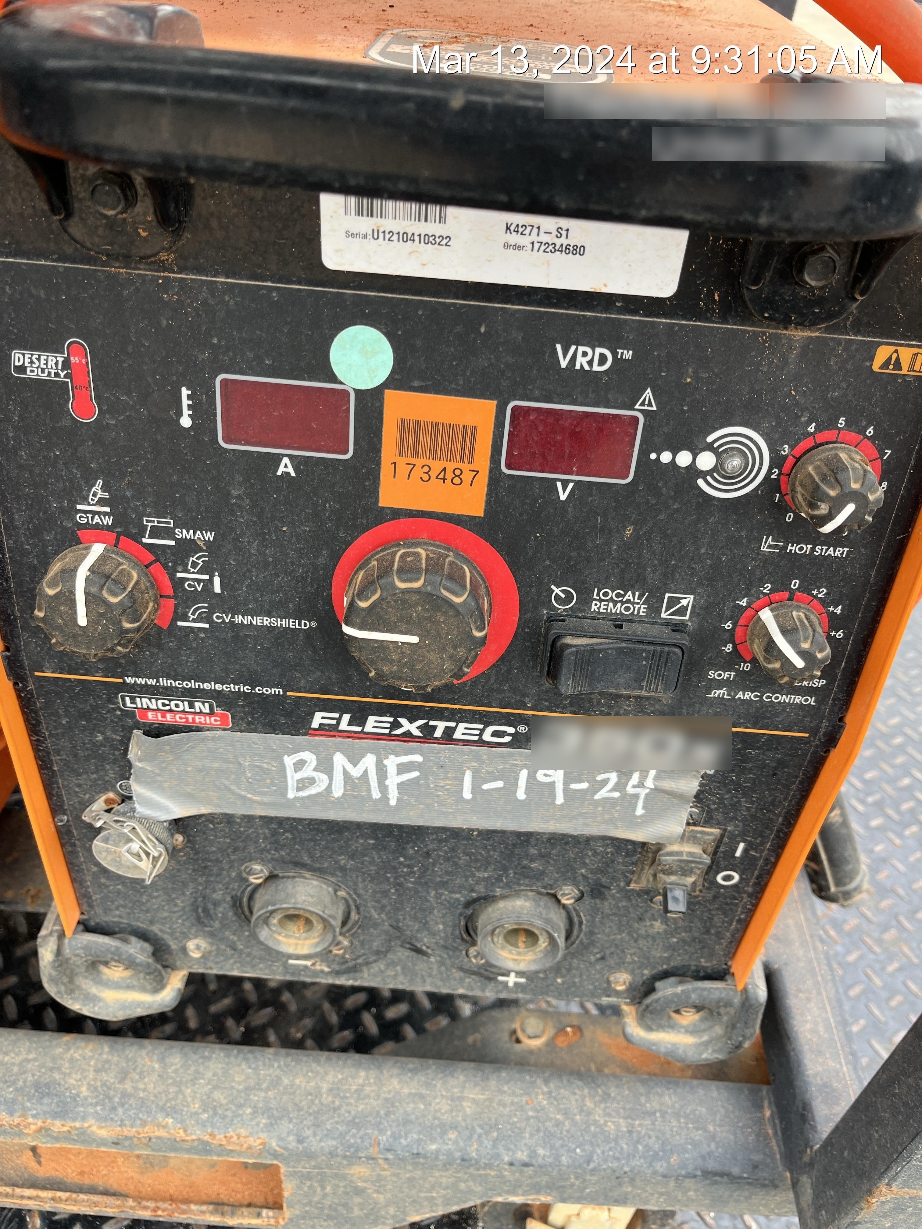 2021 LINCOLN ELECTRIC FLEXTEC 350X