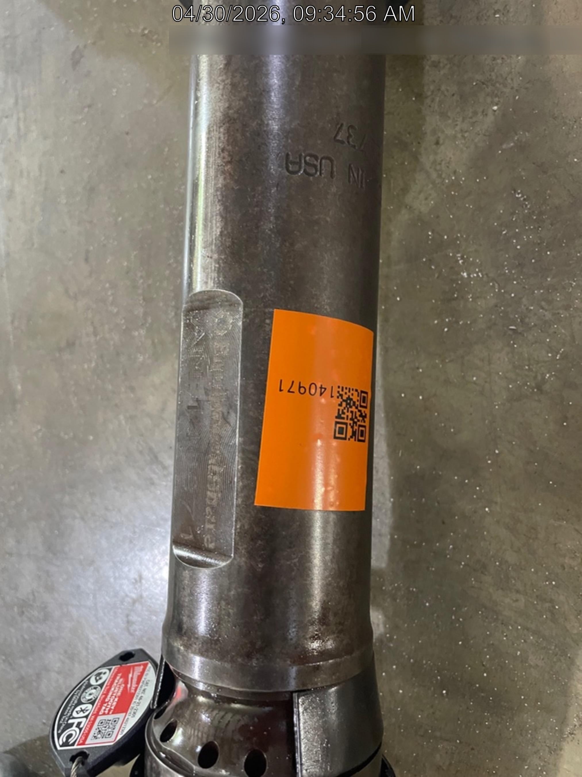 2021 MICHIGAN PNEUMATIC MP-133-ORANGE-NEP