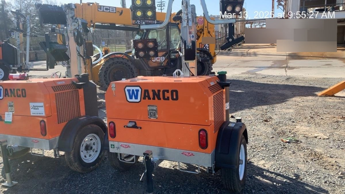 2024 Wanco WLTT-4MM4K Diesel, Deep Sea Controller, Shore Power Plug, Auto Start, (4) 350W LED Floodlights, 4kW Generator, 60 Gal Fuel Tank, 2" Ball, T3