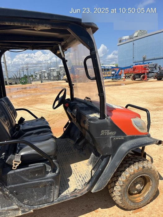 2021 Kubota RTV-X1140W-H Plastic Canopy, Windshield Acrylic Clear, LED Strobe Light, Wire Harness Kit, Back up Alarm