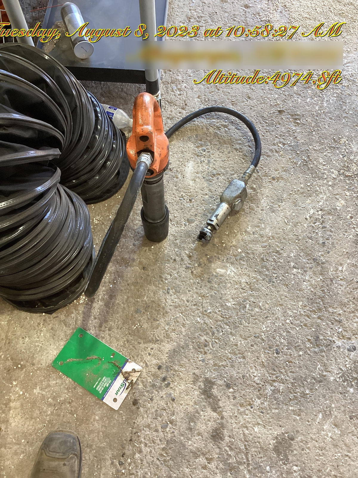 2021 MICHIGAN PNEUMATIC MP-133-ORANGE-NEP