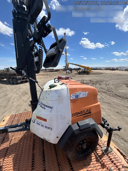2023 Generac MLT2 Diesel, Flex Switch 120V Input, Powerzone Controller, (4) 320W LED Lights, 4kW Generator, 39.9 Gal Fuel Tank, 2" Ball, T3